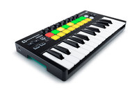 Novation LAUNCHKEY-MINI-MK2 Launchkey Mini MK2 25-Key Mini Keyboard Controller with 16 Velocity-Sensitive Trigger Pads