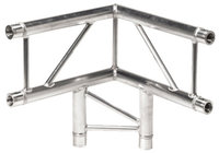 Global Truss IB-4063V 1.64 Ft. 3 Way 90 Degree Vertical Corner I-Beam Truss