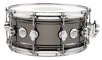 DW DDSD6514BNCR Design Series 6.5"x14" Brass Snare Drum with Black Nickel Finish