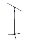 Hamilton Stands KB242M E-Trigger Tripod Base Microphone Stand with Fixed Boom Arm and One-Hand Clutch Height Adjustment