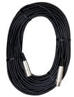 Shure C100J 100' Hi-Flex Cable with Chrome Connectors, XLRF to XLRM