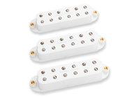 Seymour Duncan 11208-22-W Little '59 for Strat PAF-Voiced Humbucking Pickups for Stratocaster in White, Set of 3