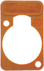 Neutrik DSS-ORANGE Orange Lettering Plate for D Connectors