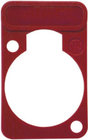 Neutrik DSS-RED Red Lettering Plate for D Connectors