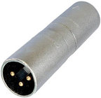 Neutrik NA3M5M 3-pin Male XLR to 5-pin Male XLR Connector, Wired