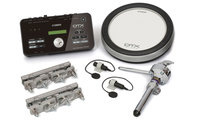 Yamaha DTXHP580 Electronic Drum Hybrid Pack with (1) 8" Drum Pad and (2) Acoustic Drum Triggers