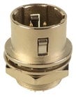 BTX HR10A-7R4P Male 4-Pin Panel Mount Connector