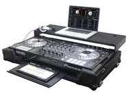Odyssey FZGSPIDDJSZGTBL Black Label Series Flight Case with Gliding Laptop Platform for Pioneer DDJ-SZ & DDJ-SZ-N DJ Controllers