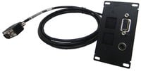Altinex CNK-IP-111 VGA Female to Male Insert Plate for Cable Nook Jr with 6 ft Pass Thru Cable