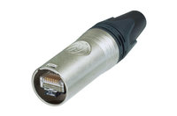 Neutrik NE8MX6 etherCON CAT6A Cable Connector with Nickel Plating