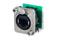 Neutrik NE8FDP-R Panel Mount Ethercon Feed Thru Connector