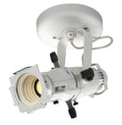 ETC/Elec Theatre Controls 4M50LG-I-1 Source Four Mini LED Gallery 50° Fixture with Canopy Mount in White