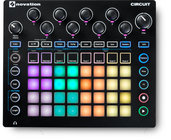 Novation CIRCUIT Circuit Groove Box + Sample Import Nova Synth and Drum Machine with Circuit Components Suite