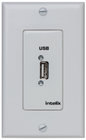 Liberty AV USB-WP-C-W  USB Extender WallPlate, Client-side