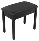 On-Stage KB8802B Wooden Keyboard / Piano Bench (Black)