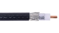 Liberty AV RG8-CMP-BLK Microwave and Wireless RF400 RG8 Plenum Cable, 1000 ft