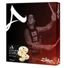 Zildjian A20579-11 A Custom Box Set with 14" HiHats, 16" Crash, 18" Crash, and 20" Ride