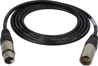 TecNec ICOMX4-MF-15 4 Pin Straight Intercom Extension Cable, XLRM to XLRF, 15ft