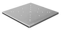 Odyssey SWLCBP24 24" x 24" Scrim Werks Aluminum Light Column Base Plate