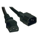 Tripp Lite P005-003  3' 14AWG Heavy Duty Power Extension Cable, Black