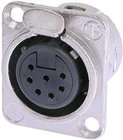 Neutrik NC7FD-L-1 7-pin XLRF Panel Receptacle