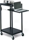 Bretford Manufacturing ECILS2M-BK Cart, Compact, with 3-Outlet Electrical Unit