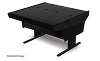 Argosy 50-VNR-B-B 50 V Series Universal Desk with Black End Panels