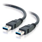 Cables To Go 54172  3m (9.8 ft) USB 3.0 A Male to A Male Cable, Black