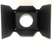 AADYN JR-BD-001 Lightweight 4 Leaf Barndoor Set for Hurricane Jr. in Black