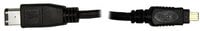 Cable Up CU/FW643 10 ft (3M) 6-Pin to 4-Pin FireWire Cable