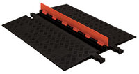 TecNec GD2X75-OB Guard Dog Low Profile 2-Channel Cable Protector with ADA Ramps
