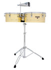 Latin Percussion M257B Timbales, Matador, Brass