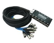Elite Core PS12030 30 ft 12-Channel Fan to Box Stage Snake with No Returns