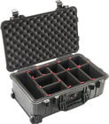 Pelican Cases 1510TP Protector Case 19.8"x11"x7.6" Protector Carry-On Case with TrekPak Divider