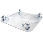 Global Truss SQ4187-BLK 16.5" x 16.5" Aluminum Base Plate with Black Custom Coating