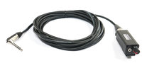 Elite Core PROHEX-CORE-18  18' XLRM to 1/4" TRS-M Headphone Extension Cable with Volume Control Beltpack