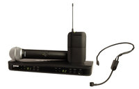 Shure BLX1288/P31-H9 Dual Channel Combo Wireless System in H9 Band
