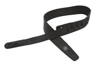 Lock It Straps LIS-038-L2.75-BLK Leather Black Guitar Strap 2.75"