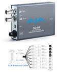 AJA 3G-AM-XLR 3G-SDI 8-Channel AES Embedder/Disembedder with XLR Breakout Cable
