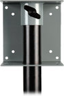 Delvcam DELV-LCD-PMOUNT Speaker Stand Flat Panel TV/Monitor Mount