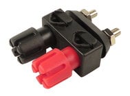 Crest 31466492  CA6 Dual Top Red/Black Terminal Post Assembly