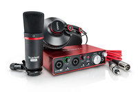 Focusrite SCARLETT-STUDIO-V2 Scarlett 2i2 Studio (2nd Gen) 2x2 USB 2.0 Audio Interface with Mic/Phones/Cable Pack