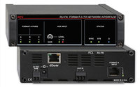 RDL RU-FN Format A to Network Interface, 1 Format A, 1 Balance Line Aux Input, Dante Output