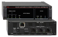 RDL RU-NFD Network to Format A Interface, Dante Input, 3 Format A, 1 Balanced Output