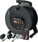 Camplex CMX-TACNGO-SDI Tac-N-Go 3G SDI Fiber Optic Converter / Extender & 1000 Foot Tactical Fiber Cable Reel