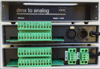Doug Fleenor Designs DMX12ANL-TB 12 Channel DMX to Analog Converter with Terminal Block