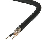 Belden 8412-250-BLACK Microphone Cable, 2 Conductor, 20 AWG, 250 ft. (Black)