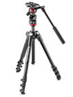 Manfrotto BeFree Live Fluid Video Head, Tripod, and Carry Bag Bundle