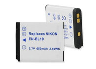 Interstate Battery DIG0095 Lithium Ion Nikon Camera Battery, 3.7V, 650mAh