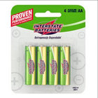 Interstate Battery DRY0030 AA Batteries - 4 Pack